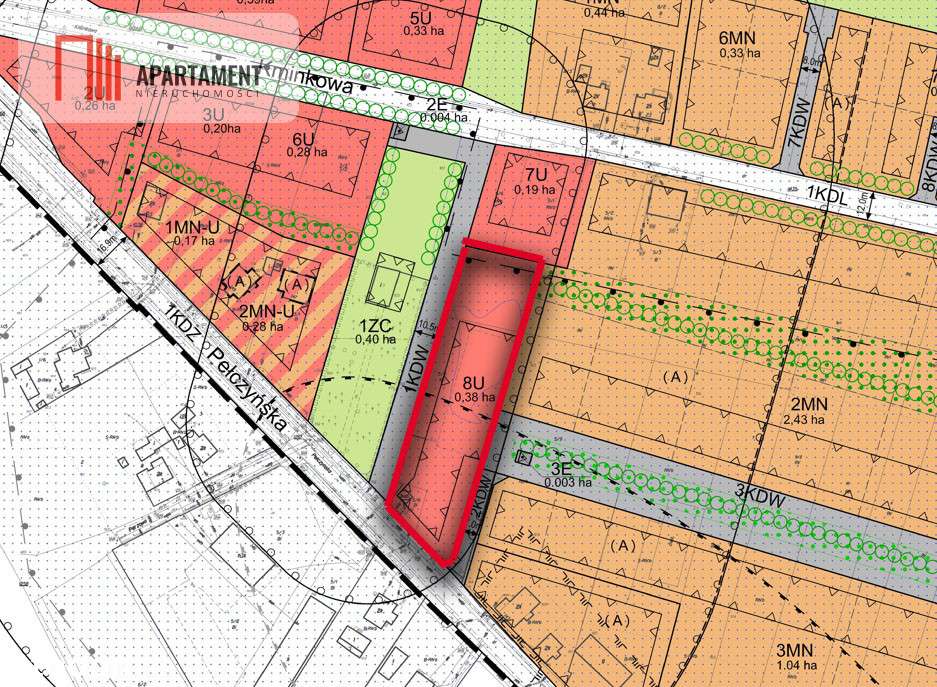 Działka inwestycyjna z szybkim dostępem do Aow - Pełny obrazek: 3/3