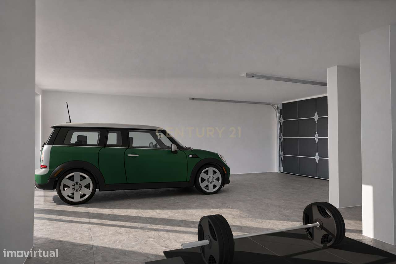 Moradia nova geminada em construção na Maçã em Sesimbra.-12