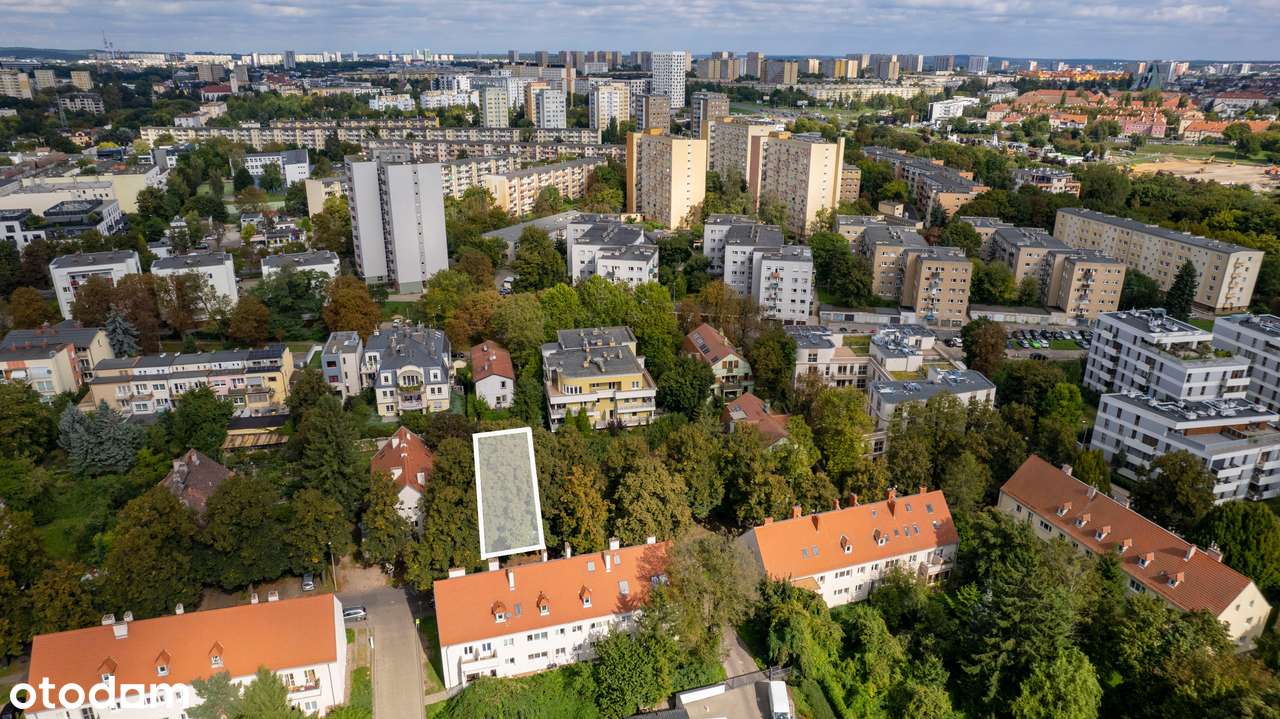 Działka na sprzedaż z projektem w centrum miasta - ul. Drzymały Poznań-8