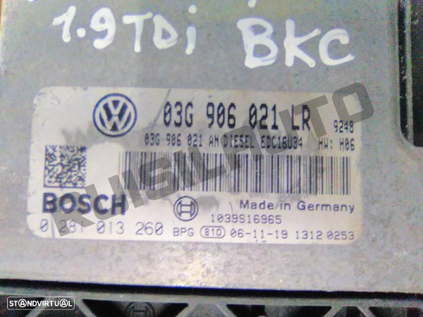 Centralina Do Motor 02810_13260 Vw Passat (3c, B6) 1.9 Tdi [200 - 2