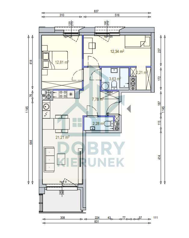 Nowoczesne apartamenty na Mokotowie-3