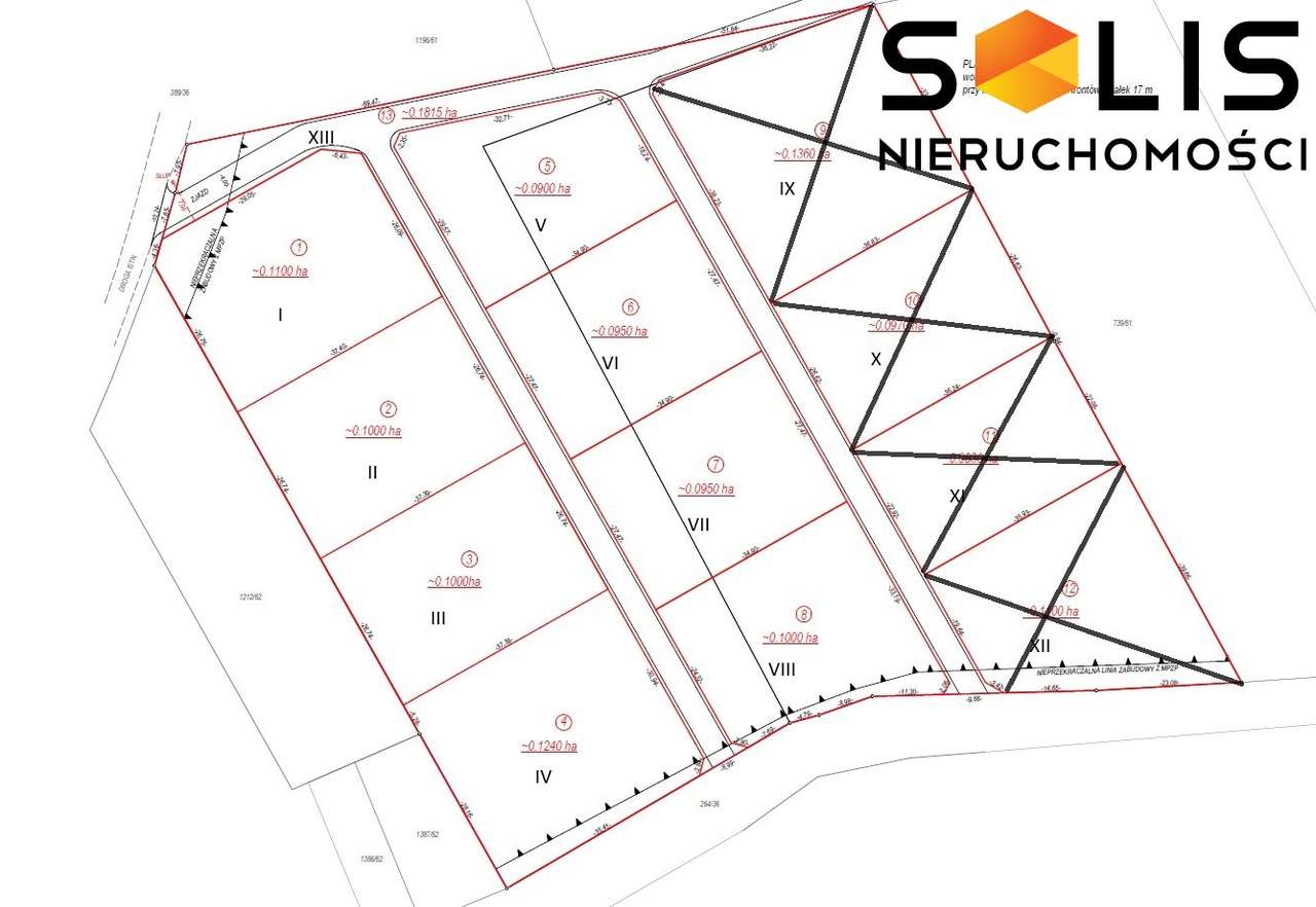 Już tylko 8 działek budowlanych ul. Połomska-0