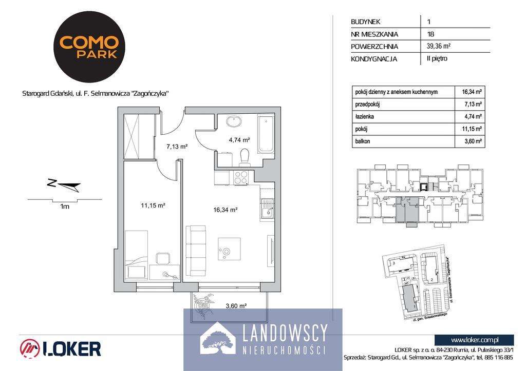 Wynajmę komfortowe 2 pokoje w nowym budynku - Pełny obrazek: 4/20