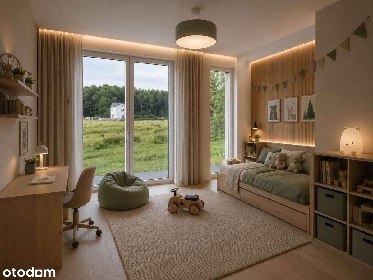 Gotowy do odbioru - bliźniak obok lasu z ogrodem-6