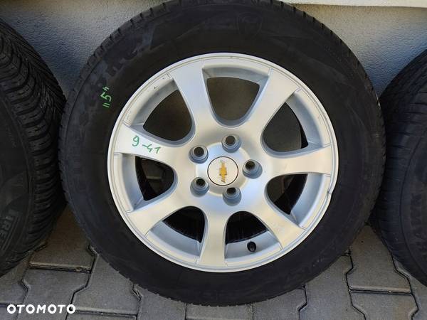 KOŁA OPONY LETNIE FELGI ALUMINIOWE CHEVROLET CRUZE 16 5x115 6.5J 96831801 - 5