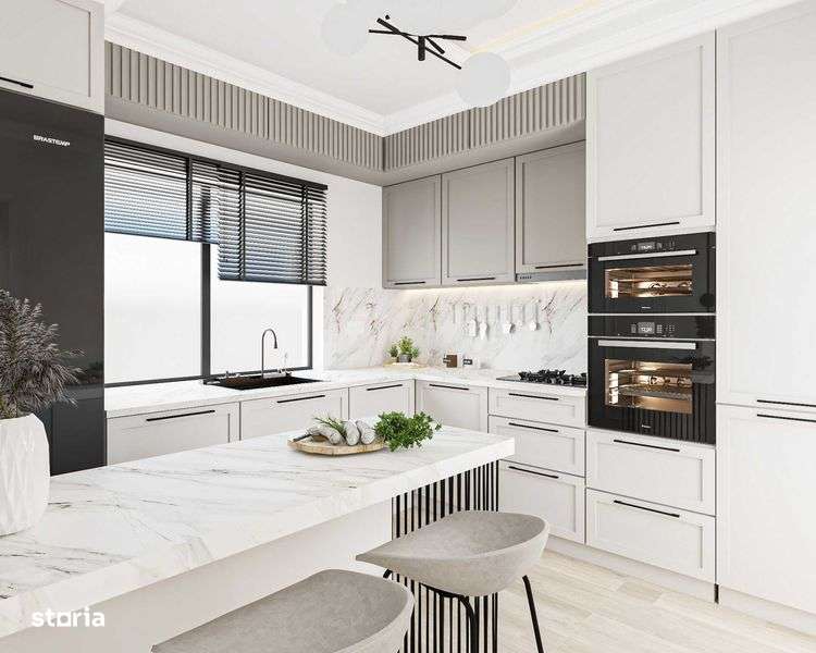 CASA 4CAM SINGLE/Mediteranean/Canalizare/Incalzire Pardoseala - Imagine principală: 4/8