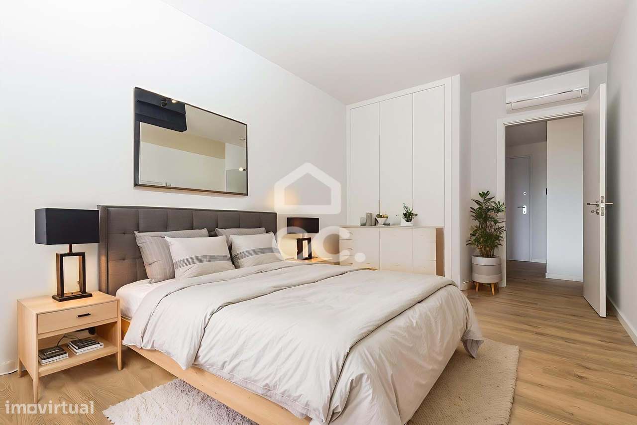 Apartamento T3 c/ Varanda | Condomínio JABA, Barreiro-5