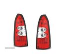 FAROLINS TRASEIROS LED PARA OPEL ASTRA G 97-04 VERMELHO BRANCO - 1