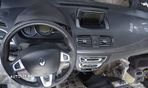 Plansa de bord Renault Megane 3 din 2012 cu airbag volan si pasager volan pe stanga - 2