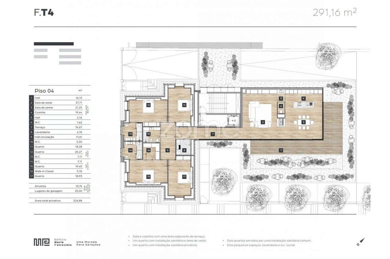 Penthouse T4 - Edifício Maria Patrocínio-22