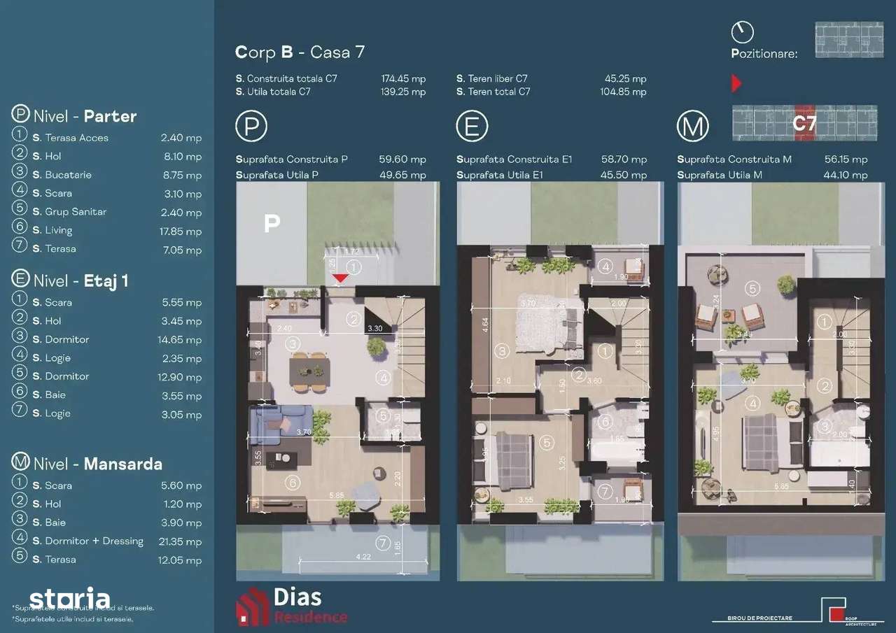 Vila / STB / 140 mp util / OFERTA / mai 2026 / parcuri - Imagine principală: 3/20