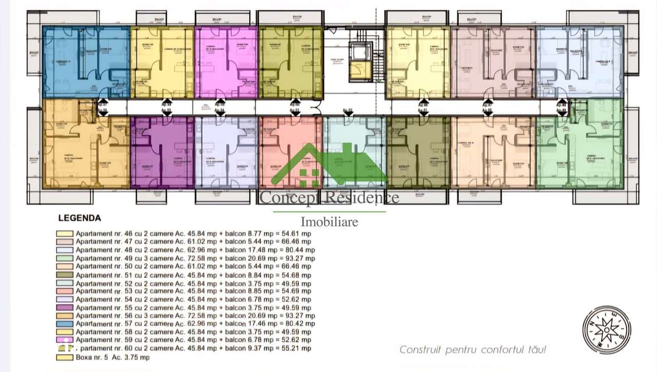 Comision 0%!! Apartament 2 camere bloc nou, Margeanului - Imagine principală: 4/8
