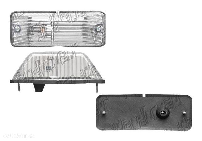 Lampa semnalizare aripa VW LT 2 05.1996-12.2005, Mercedes Sprinter 1995-2002, Actros 1996-2002; Unimog, MAN L2000, BestAutoVest partea Dreapta, rectangular, latime 140 mm, inaltime 51mm, adancime 47.50 mm - 1