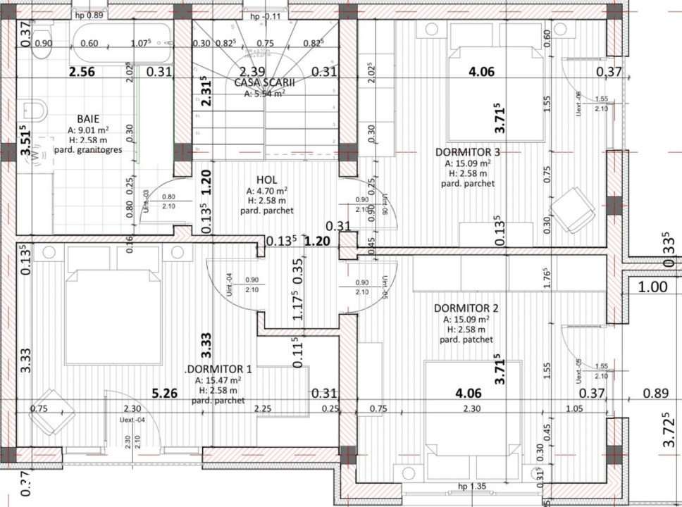 Case individuale de vanzare, 150 mp, teren 334 mp, Valea Chintaului - Imagine principală: 4/4