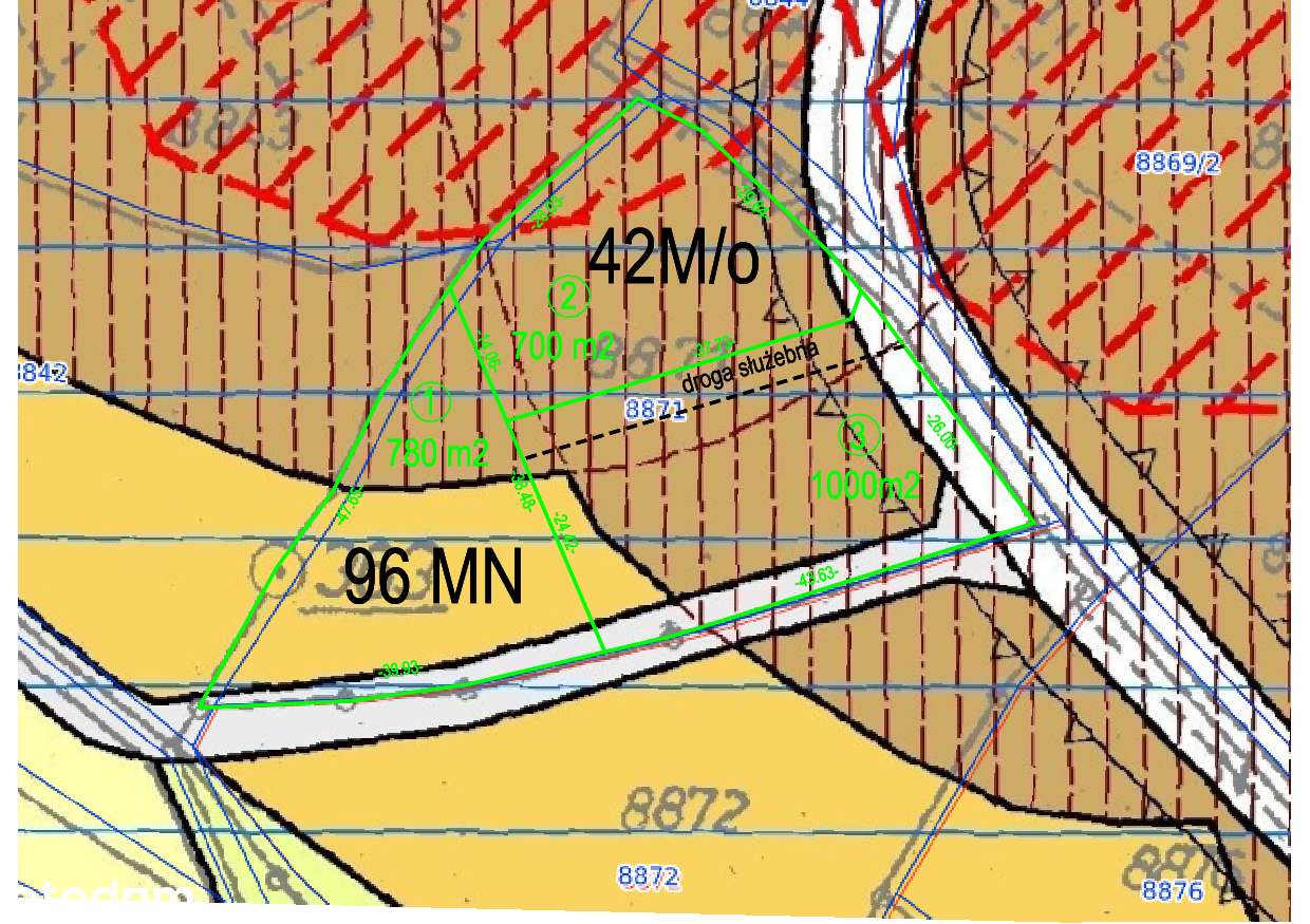 Działka budowlana Stryszawa 780m2-6
