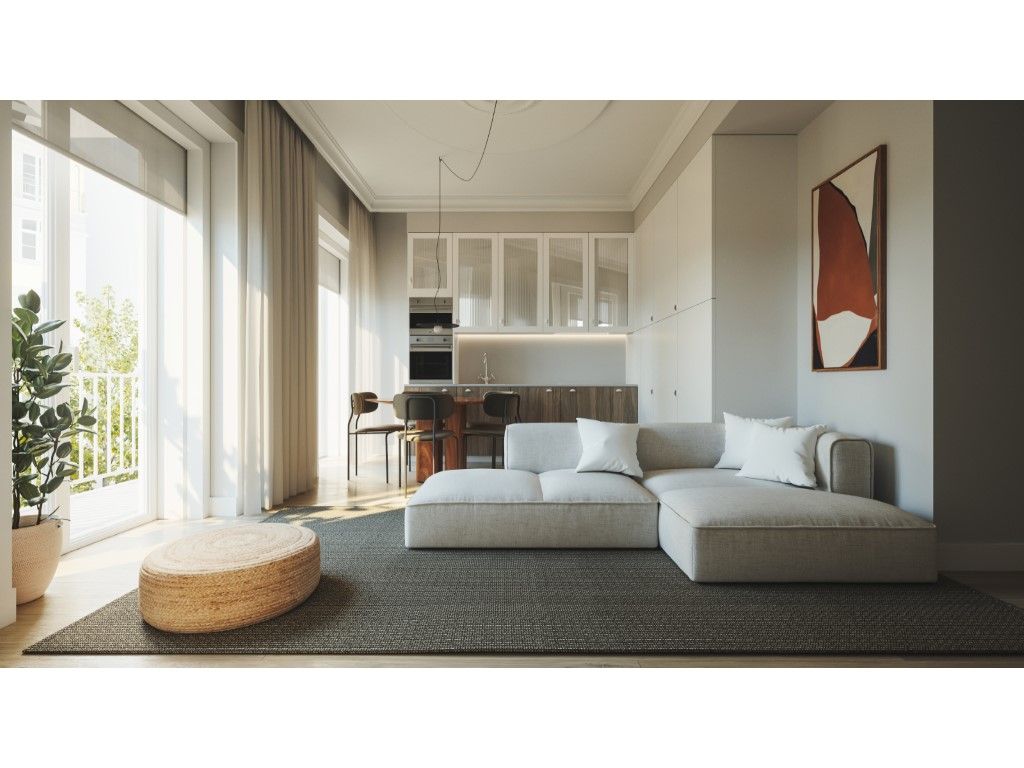 T1 com varanda e elevador no Sousa Martins residences - Grande imagem: 1/17