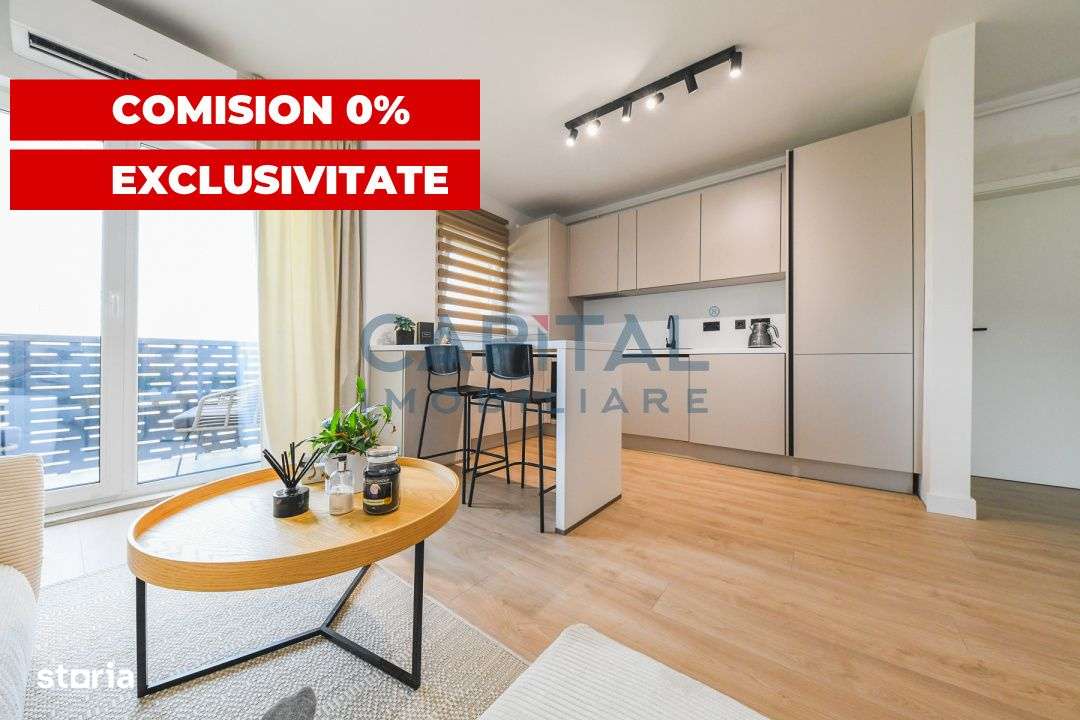 Apartament Lux 3 camere, 2 bai | Floresti | Comision 0% - Imagine principală: 1/19