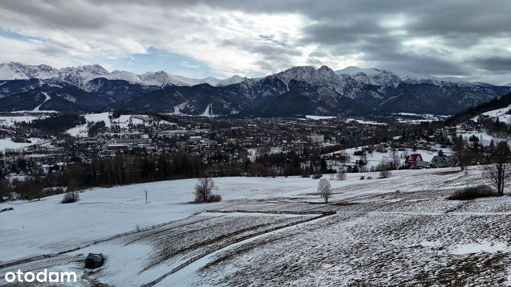 Działka rolna z panoramicznym widokiem na Tatry.-12
