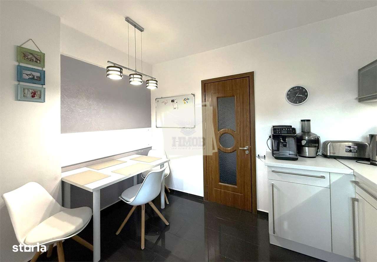 Apartament mobilat 68 mpu 3 camere 2 bai si pivnita in Turnisor-5