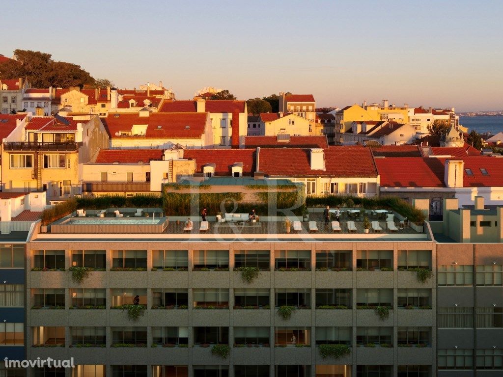 Apartamento T2+1 com vista rio, Av. Infante Santo, Lisboa