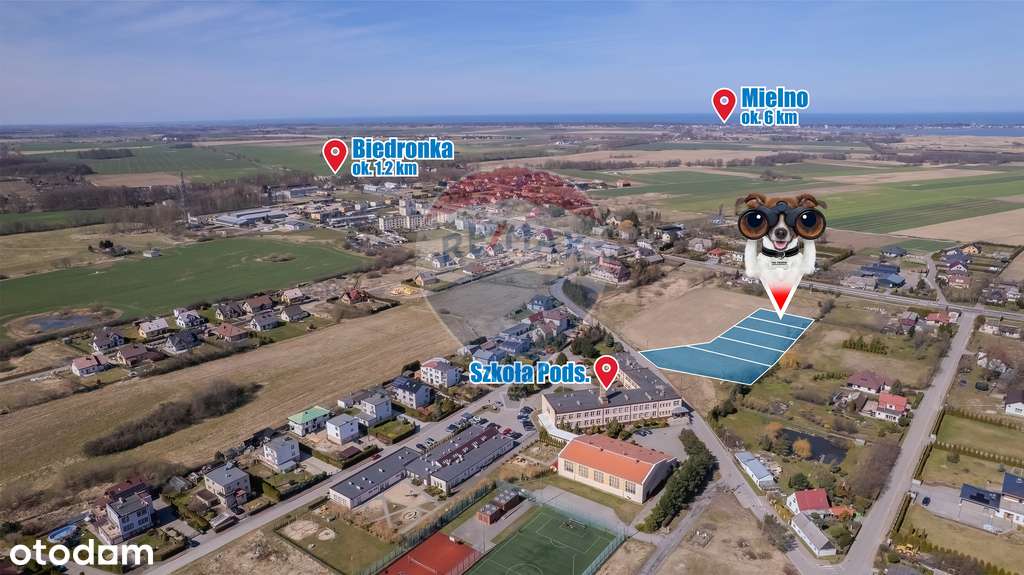 Działka budowlana w Mścicach blisko Mielna!!!-3