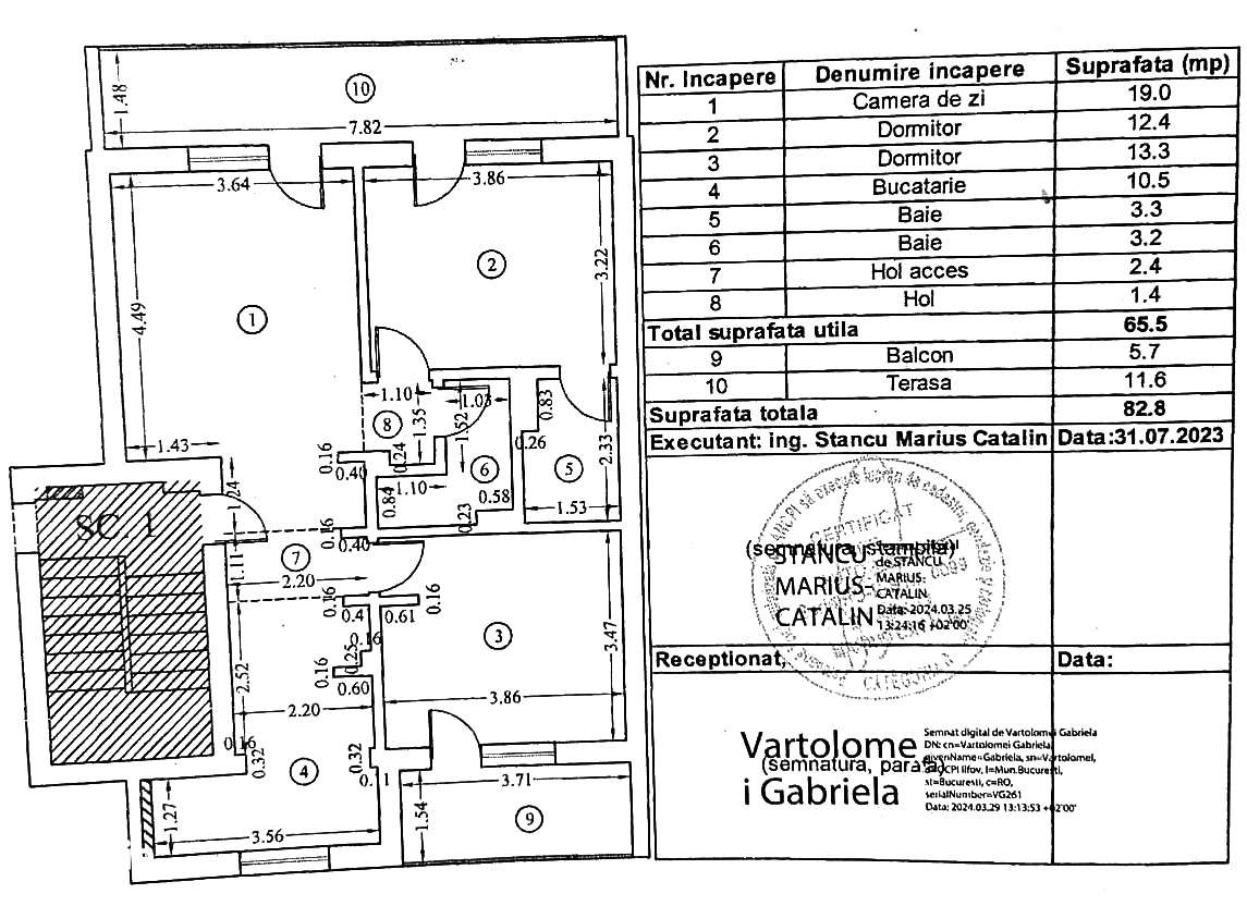 Apartament 3 camere NOU - (La Citadella Garden) parcare, CT, 2 bai - Imagine principală: 4/20