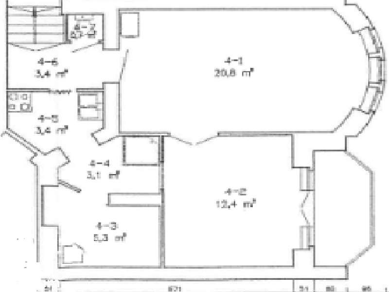 2 pokoje | Kamienica 1912 | Balkon | Jeżyce ul.Mikołaja Reja | 49 m²-1