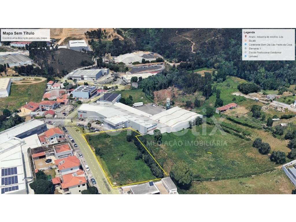 Terreno com Projeto Aprovado em Gondomar Excelente Oportunidade de ... - Grande imagem: 5/6