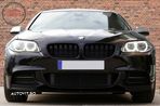 Prelungire Bara Fata BMW Seria 5 F10 F11 Sedan Touring (2011-2017) cu Grile M-Perf- livrare gratuita - 11