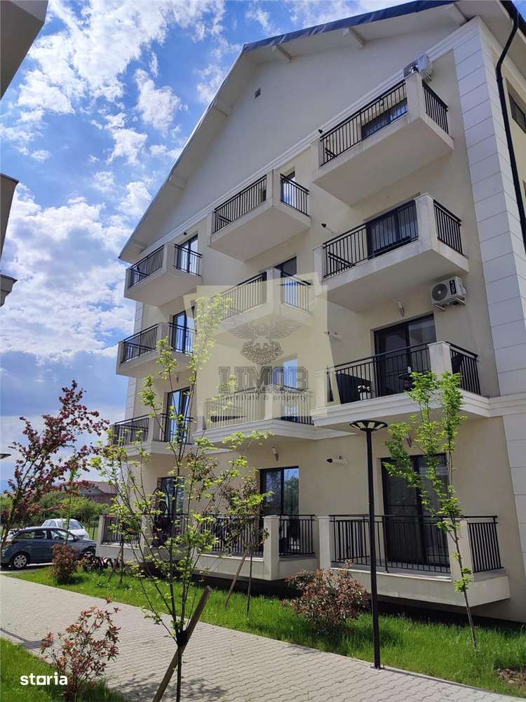 Apartament cu 3 camere 2 bai parcare si curte 57 mp in Selimbar - Imagine principală: 3/9