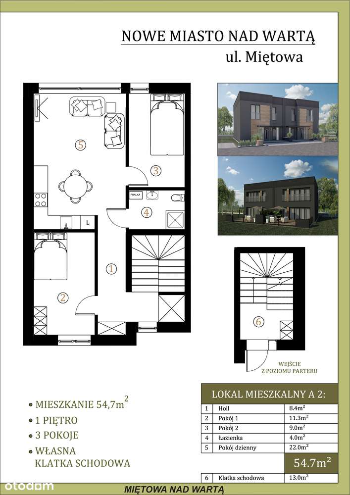 Apartament z 20 m tarasem na nowym zagospodarowanym osiedlu na raty - Pełny obrazek: 4/4