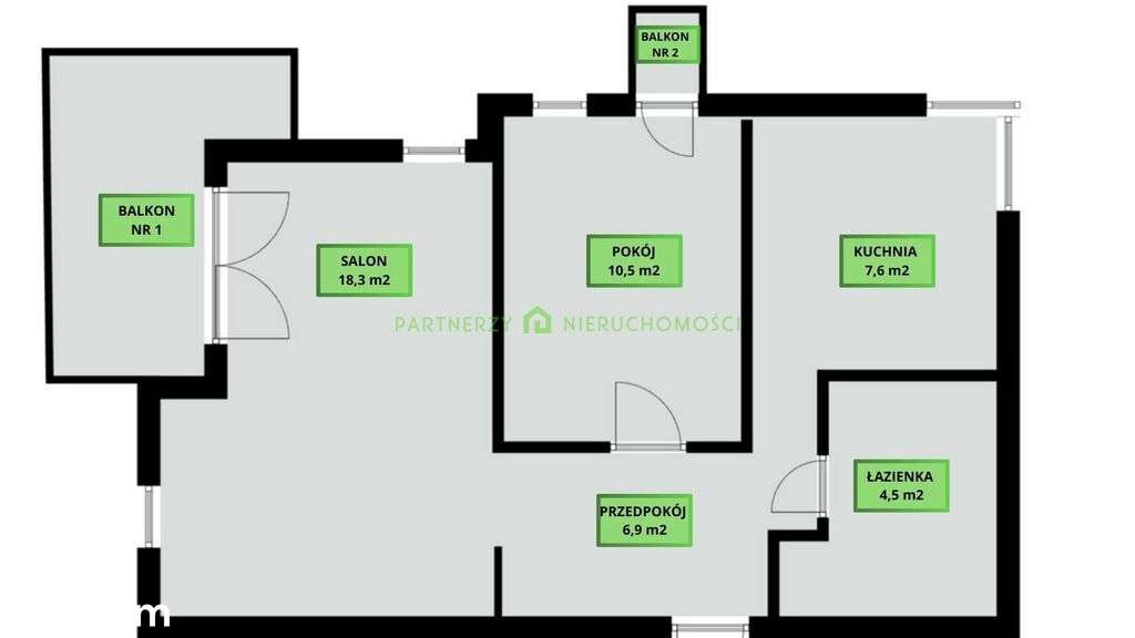Mieszkanie 2-pokojowe osiedle Majowe - Pełny obrazek: 3/11