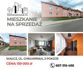 Na sprzedaż mieszkanie, Wałcz, Chełmińska,2 pokoje