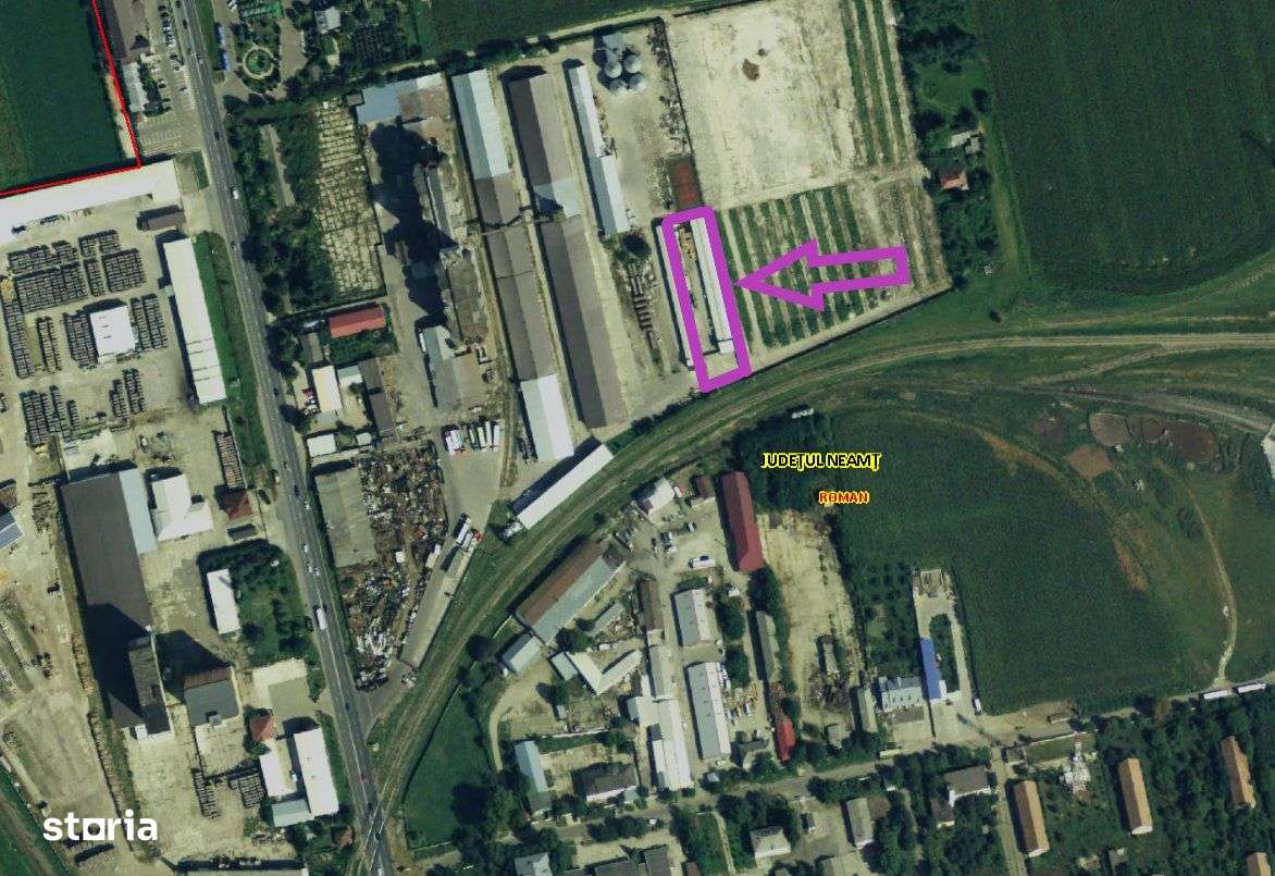 Depozit + Birouri - 727 mp + Teren- 2.000 mp, Roman-LICITATIE PUBLICA - Imagine principală: 5/5