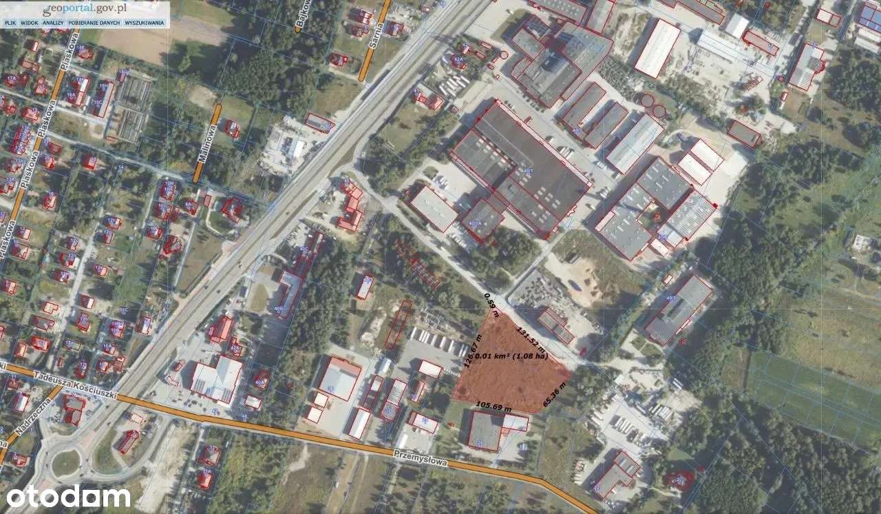 Ignatki - działka Przemysłowo / produkcyjno / magazynowa /inwestycyjna-1