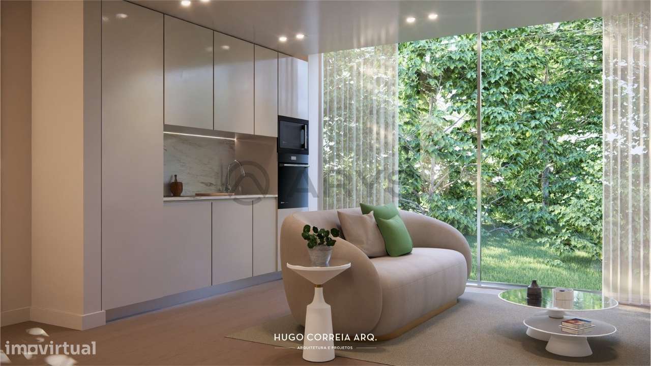 Apartamento T2 com Terraco de 85m2 em Famalicao-9