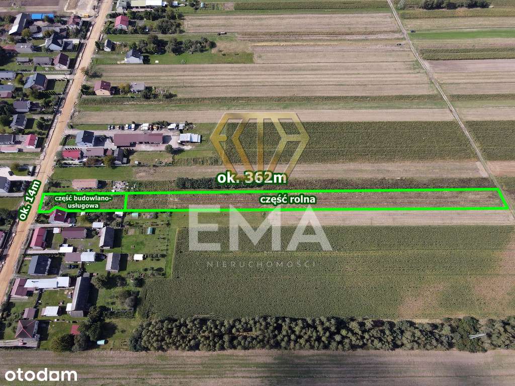Stary Koniecpol – działka przy głównej ulicy! - Pełny obrazek: 4/7