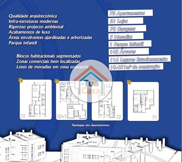 Lote para Edifício Habitacional e Comercial no Centro de Cantanhede