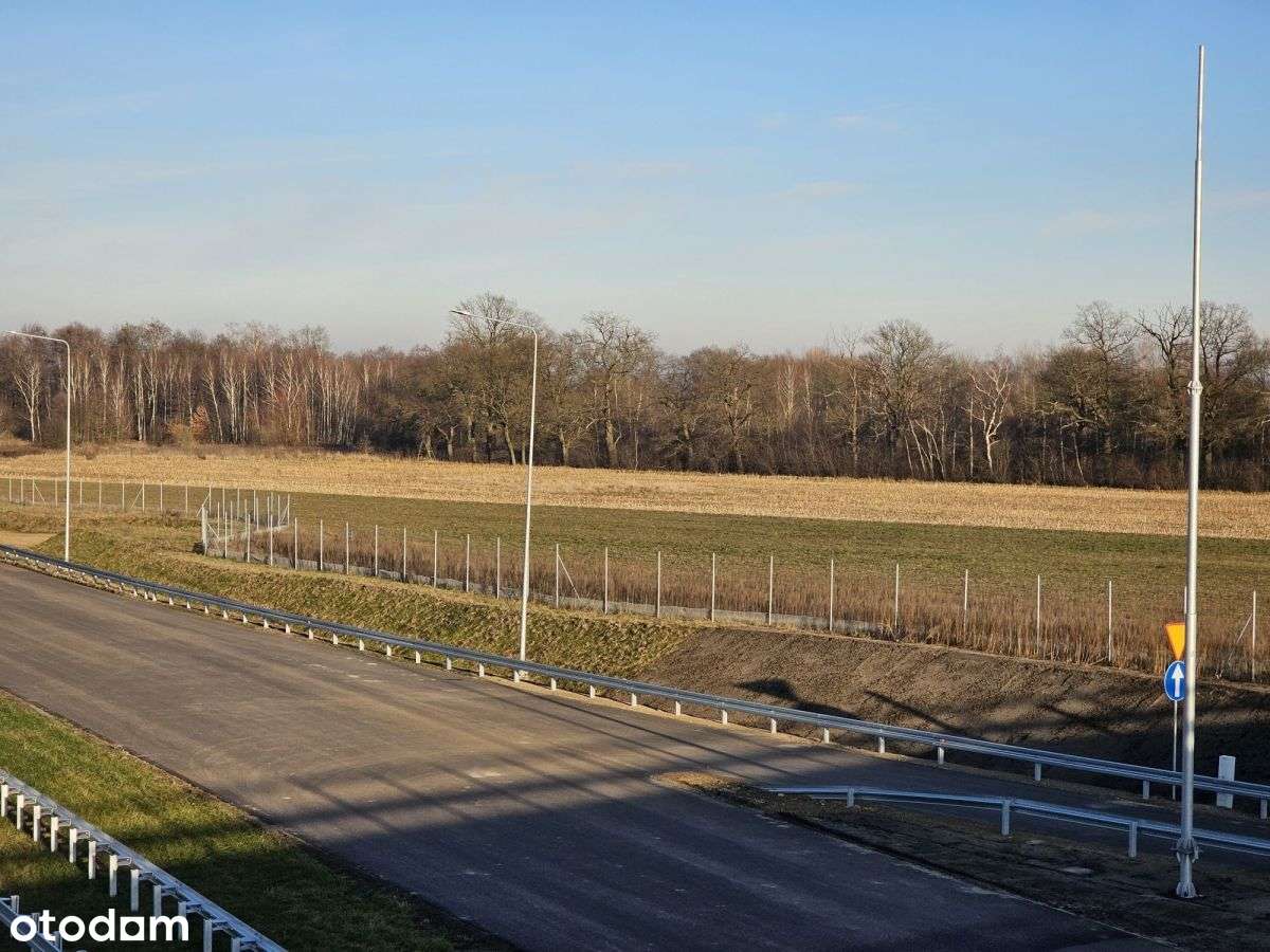 Teren inwestycyjny przy S1 węzeł Oświęcim-3