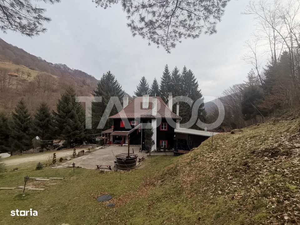 Pensiune de lux de vanzare in inima padurii langa Sibiu - Imagine principală: 4/19