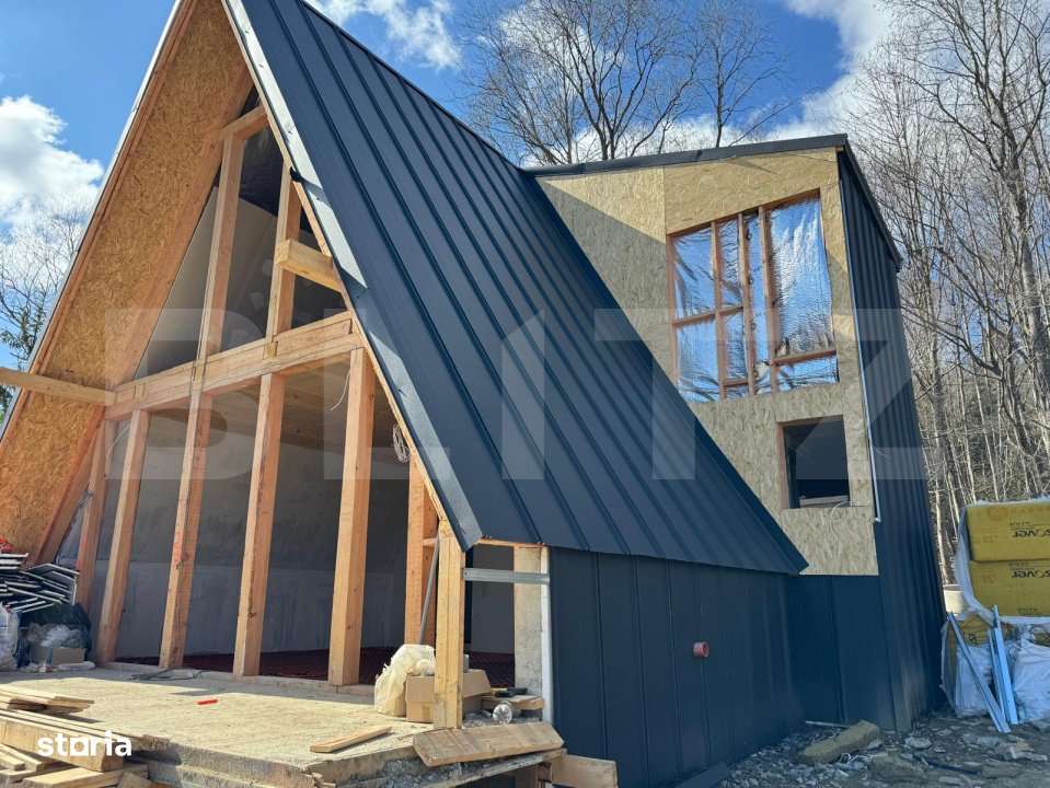 Cabane tip A, 4 camere, 300 mp/cabana, zona Colibita - Imagine principală: 4/5