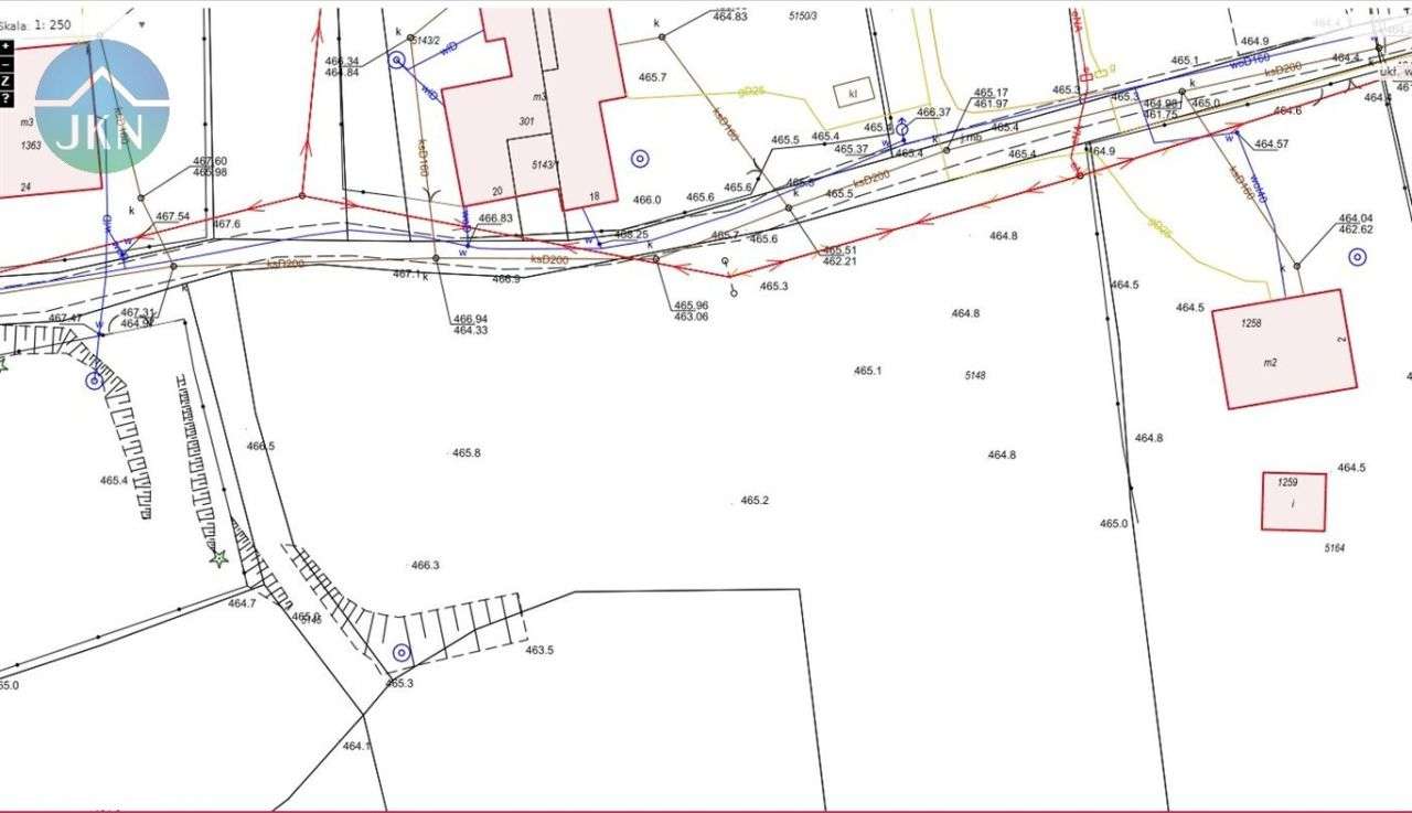 Lipowa - działka w zieleni pod dwa domy-12