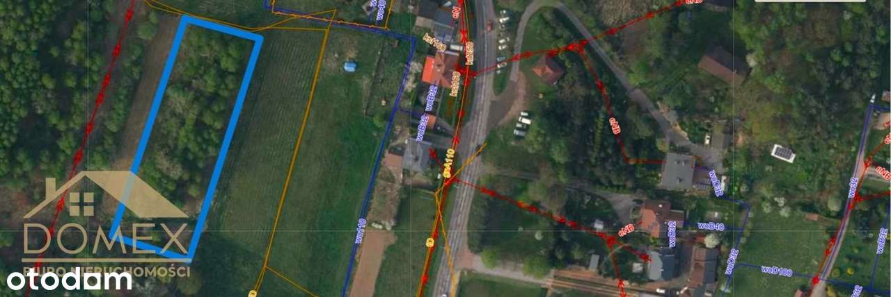 Duża działka w Radlinie – 3467m² - TOP-8