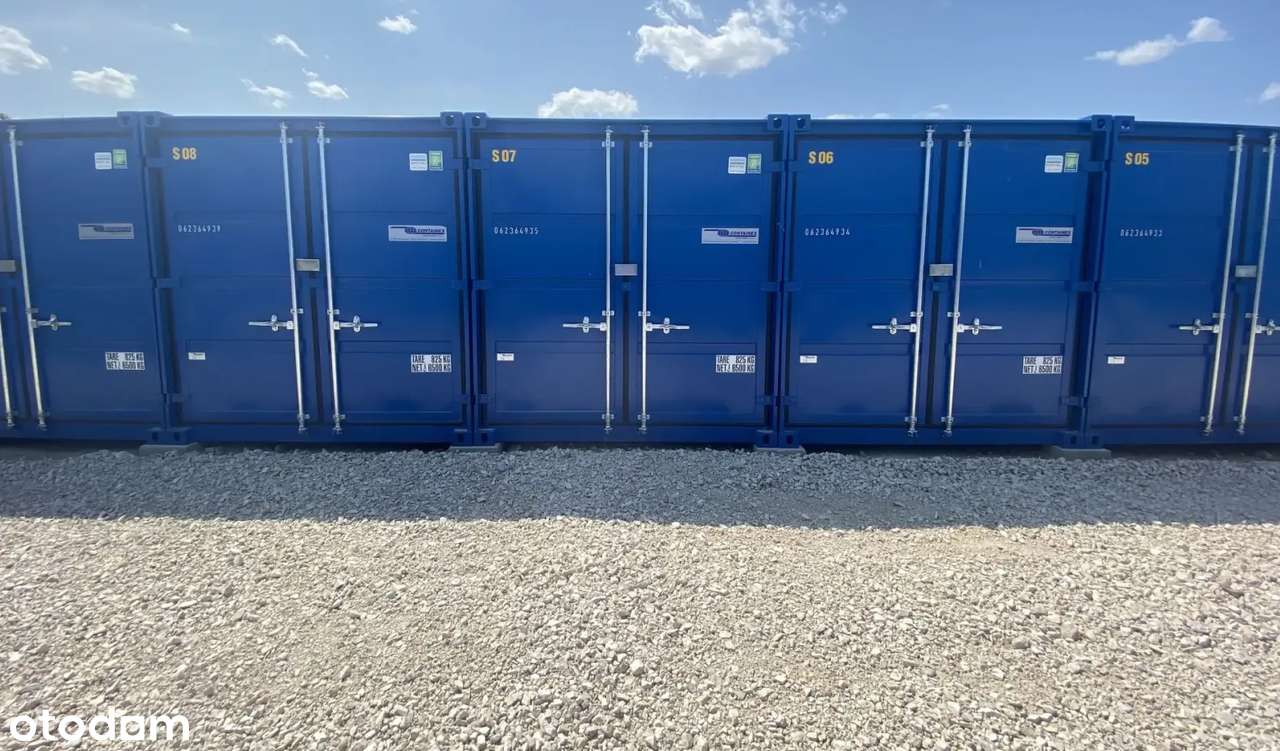 Kontenery morskie magazynowe - wynajem - Pełny obrazek: 1/1