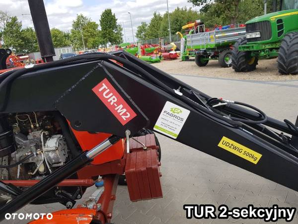 Ładowacz czołowy hydrauliczy TUR URSUS ZETOR c330 c360 Władymirec t25 MASSEY FERGUSON 2 sekcyjny - 12