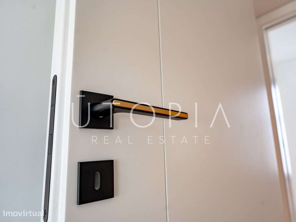 T1 novo com garagem e acesso a piscina e ginásio - D. João III Pres...-9