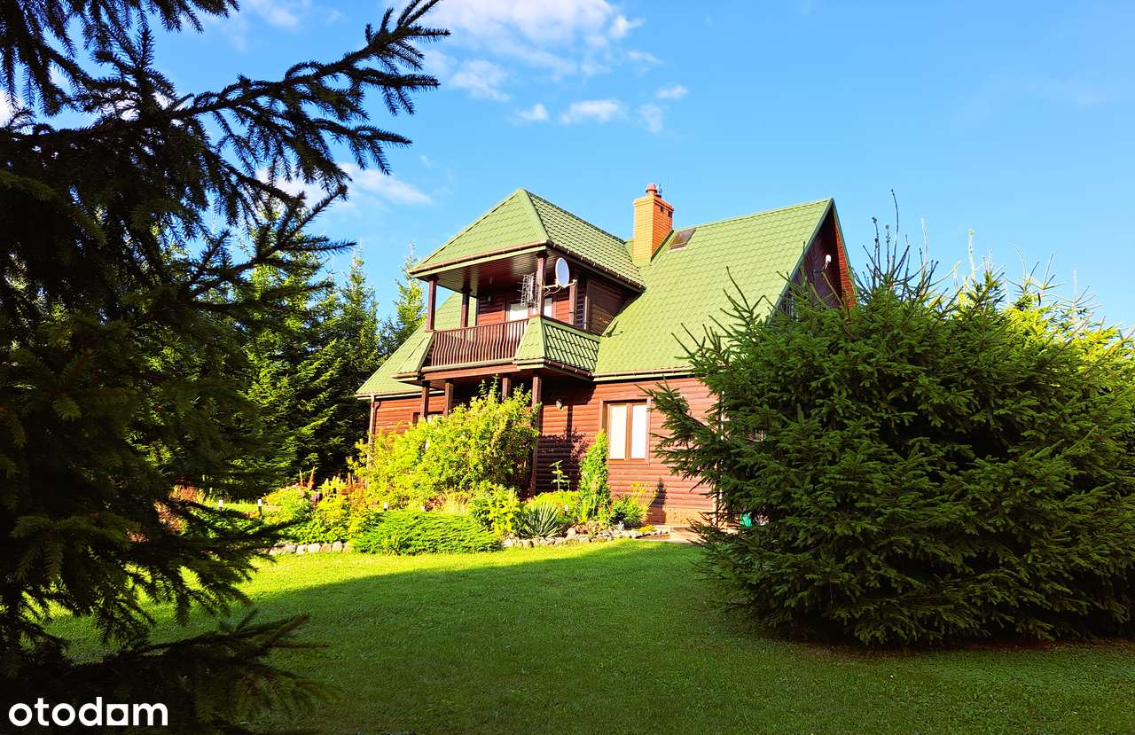 Piękny dom z linią brzegową j.Gaładuś, oraz domek dla gości!-1