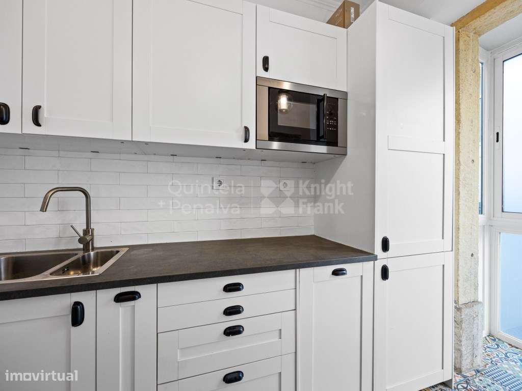 Apartamento T1 Remodelado no Alto de Santo Amaro, Alcântara - Grande imagem: 5/25