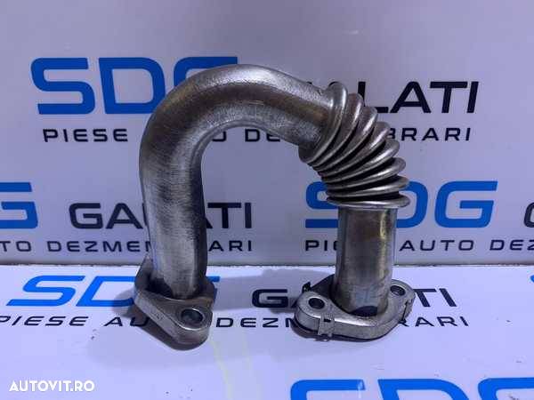 Teava Conducta Racord EGR Racitor Gaze Audi Q3 2.0 TDI CFFA CFFB CFGC CFGD CLLB CLJA 2012 - 2014 Cod 03P131521B - 1