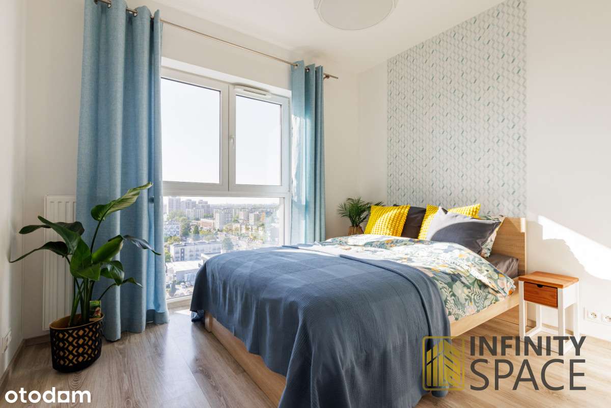 2 pokoje z widokiem 15 piętra na całą Warszawę!-4